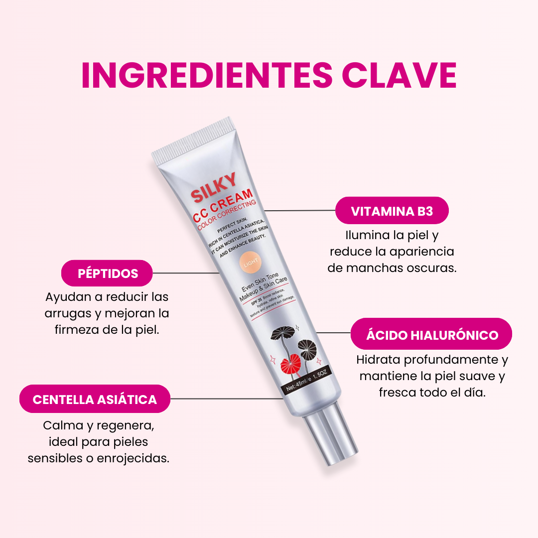 2x1 Silky Glow Magic Tone: A base que se adapta a você