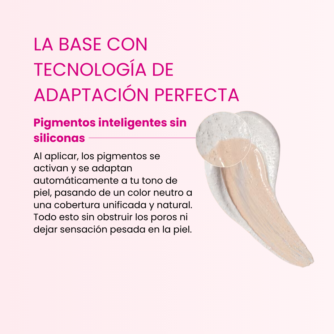 2x1 Silky Glow Magic Tone: A base que se adapta a você