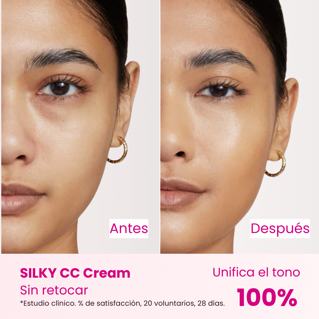 2x1 Silky Glow Magic Tone: A base que se adapta a você