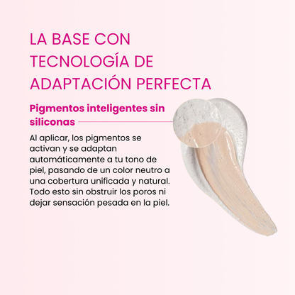 2x1 Silky Glow Magic Tone: A base que se adapta a você
